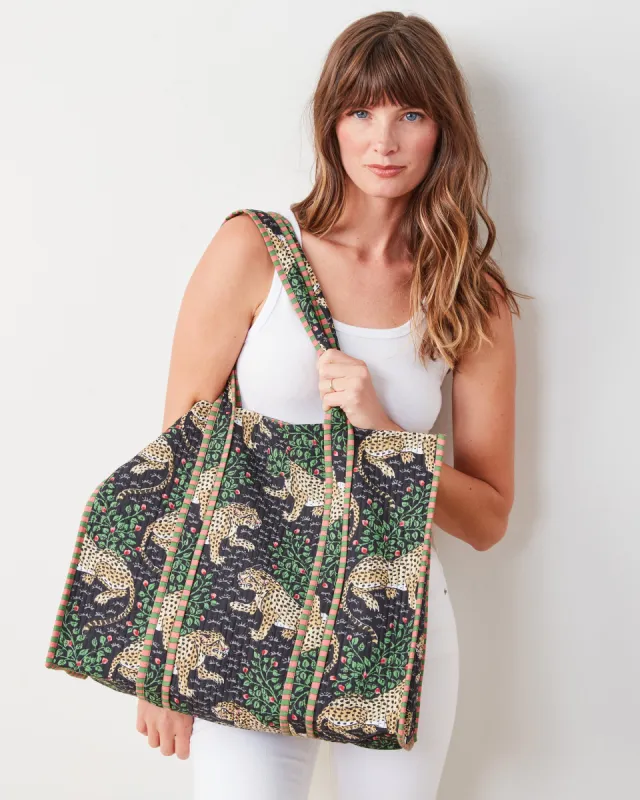 Bagheera - The Traveler Tote - Ink sold by Printfresh
