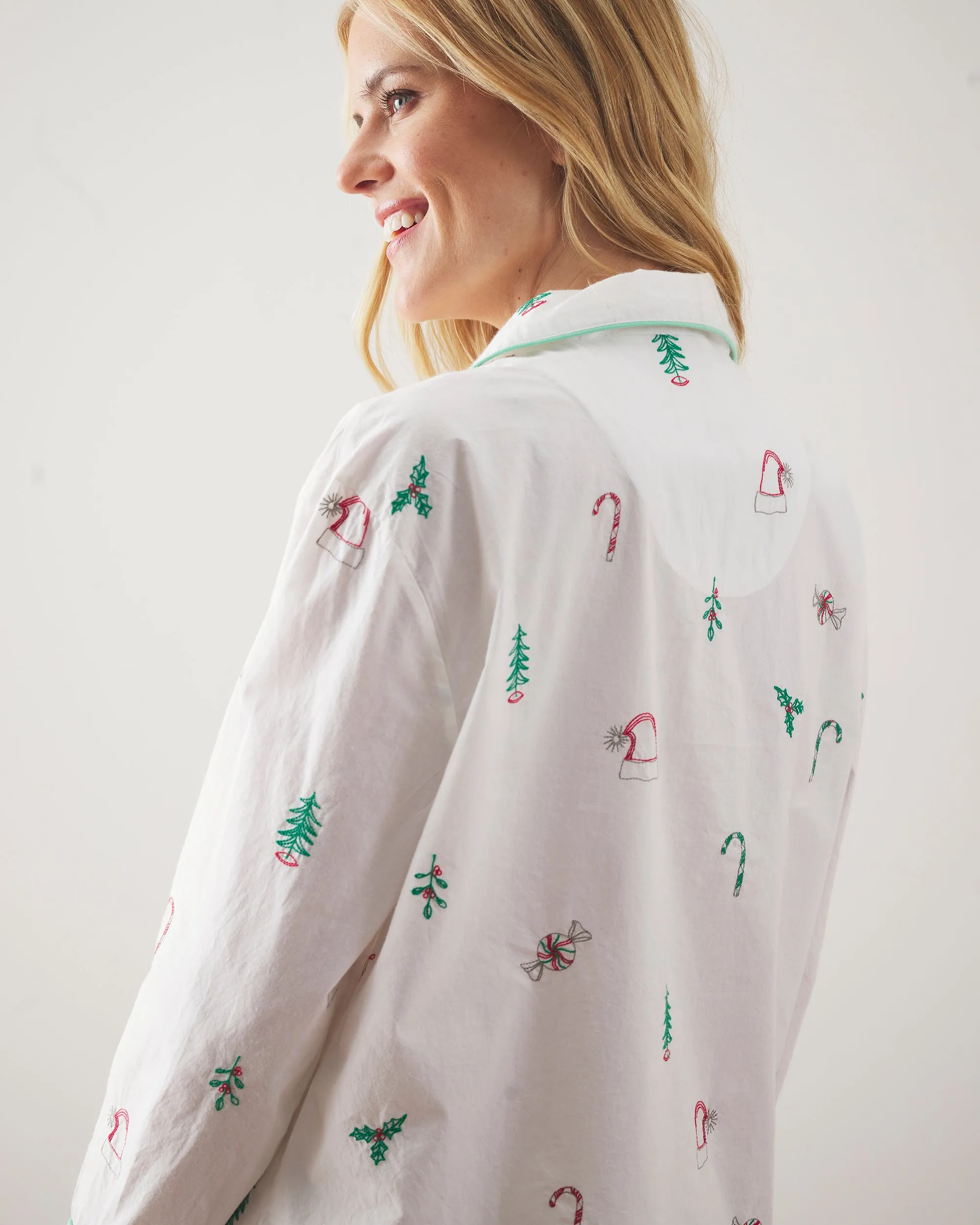 Sweet Wishes - Long PJ Set - Cloud sold by Printfresh product image thumbnail 4