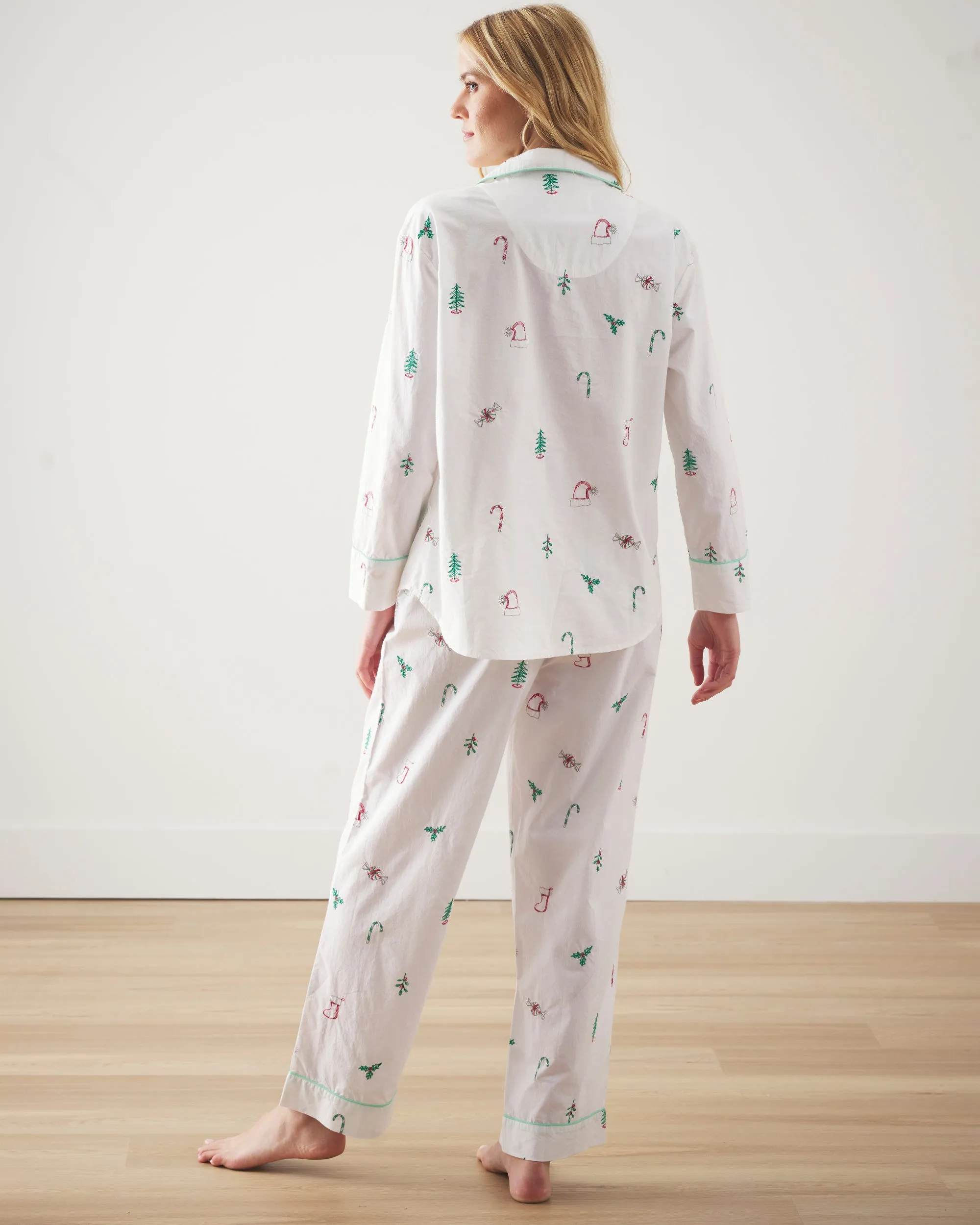 Sweet Wishes - Long PJ Set - Cloud sold by Printfresh product image thumbnail 5