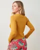 Goldenrod - Pointelle Long Sleeve - Shirt sold by Printfresh