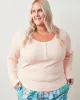 Pink Whisper - Cozy Henley - Thermal sold by Printfresh