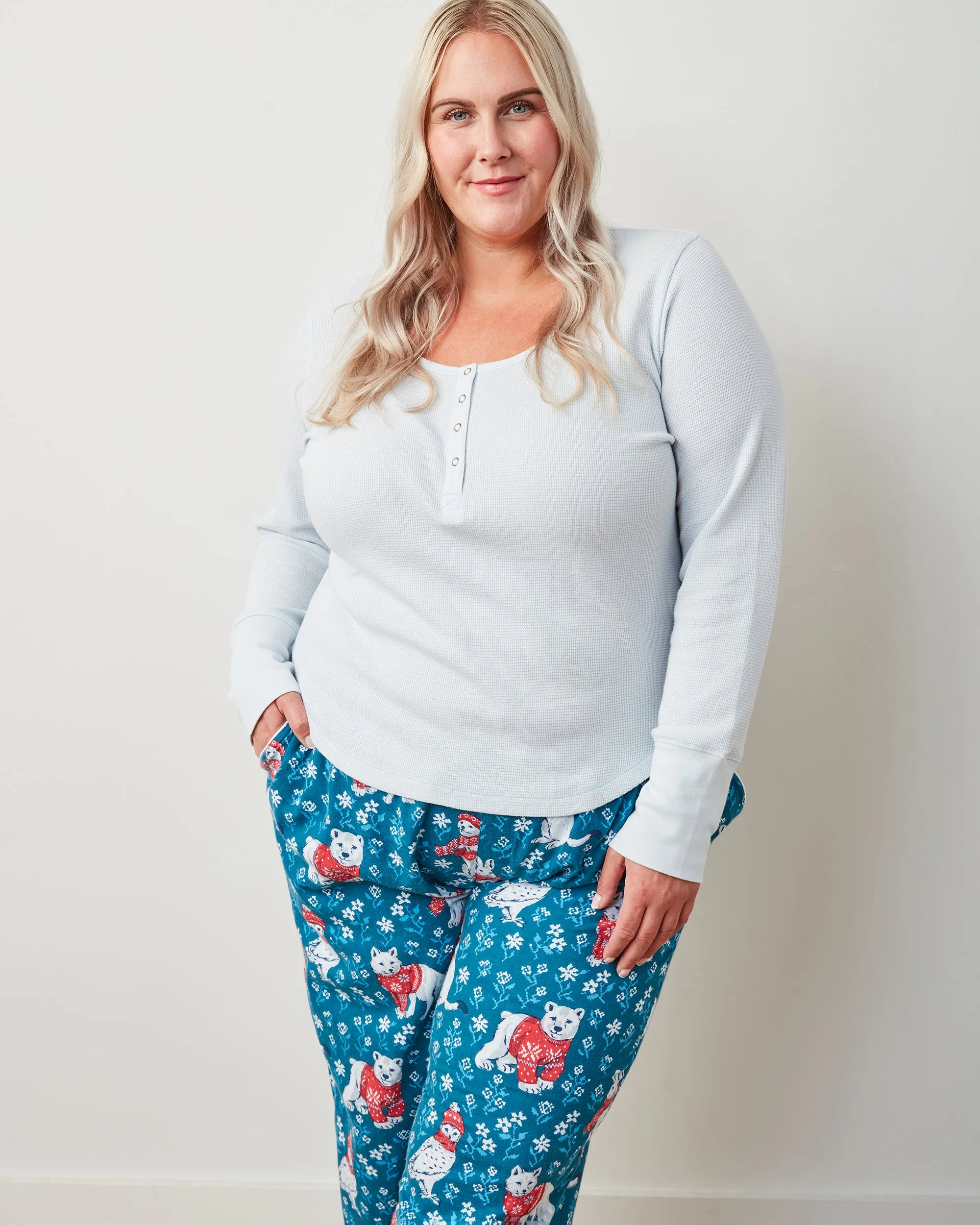 Fresh Air - Cozy Henley - Thermal sold by Printfresh product image thumbnail 4