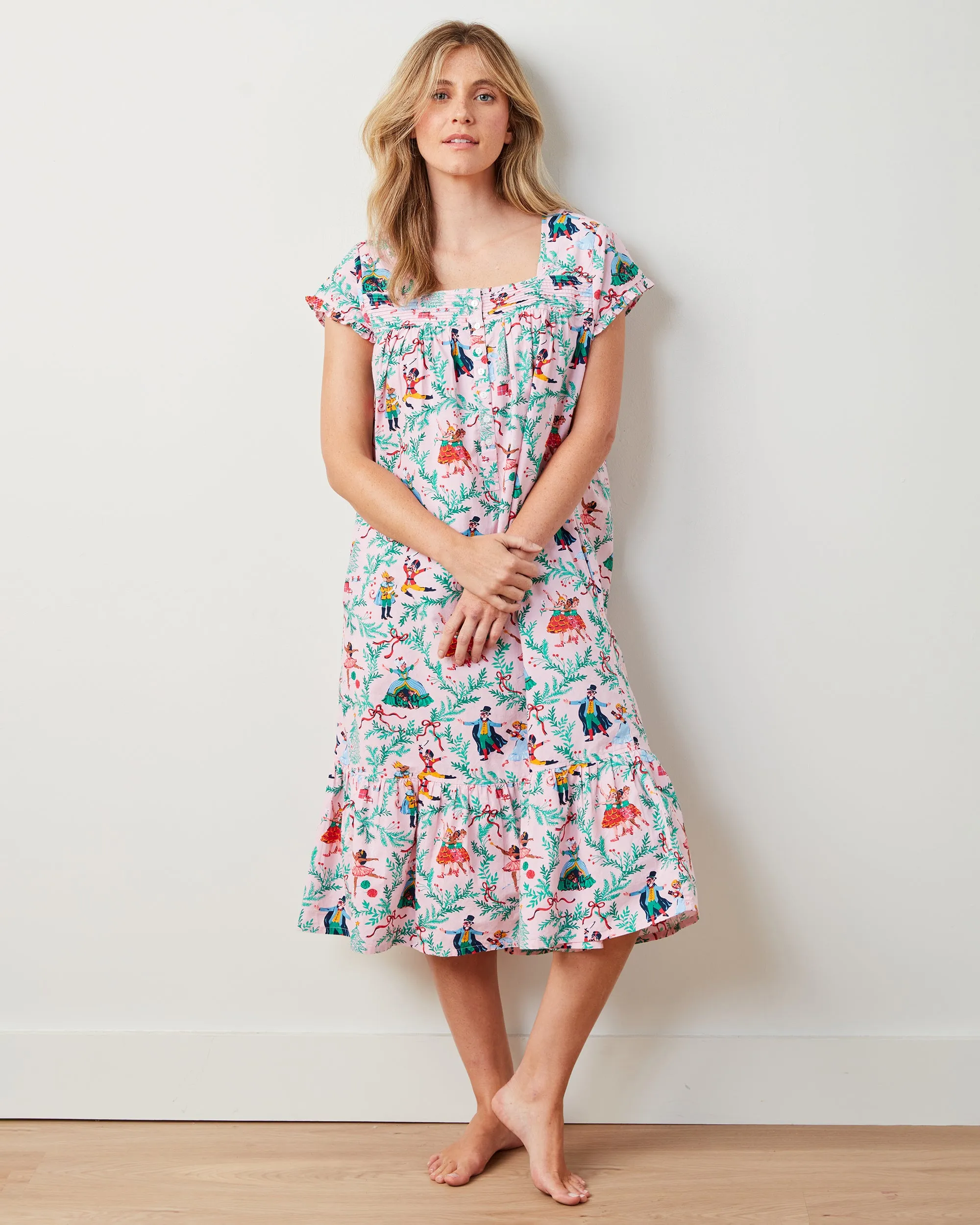 Nutcracker Dreams - Daylight Nightgown - Ballet Pink sold by Printfresh product image thumbnail 5