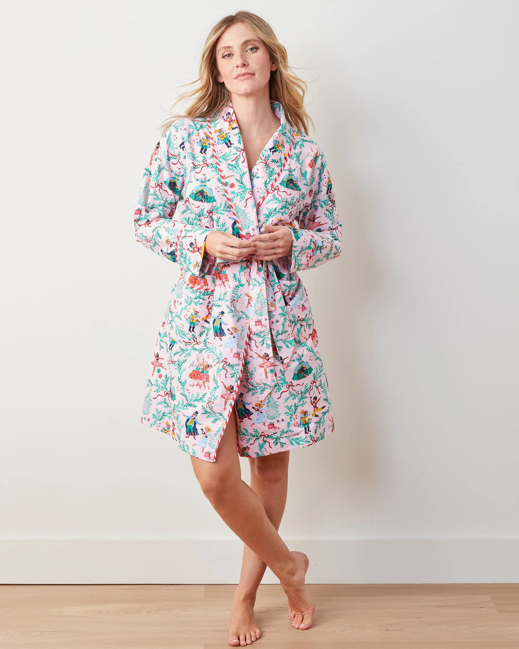 Nutcracker Dreams - Luna Robe - Ballet Pink sold by Printfresh
