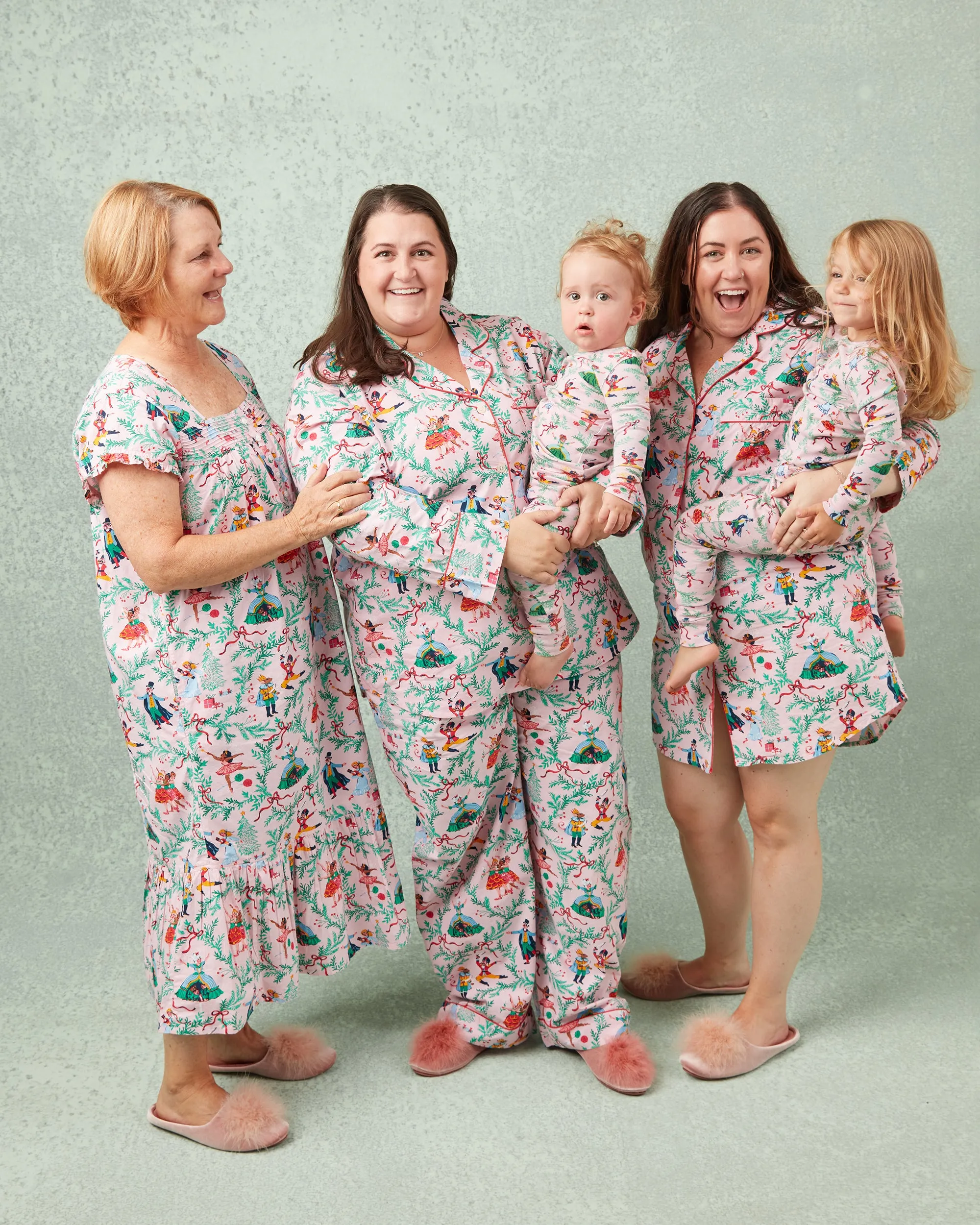 Nutcracker Dreams - Long PJ Set - Ballet Pink sold by Printfresh product image thumbnail 3