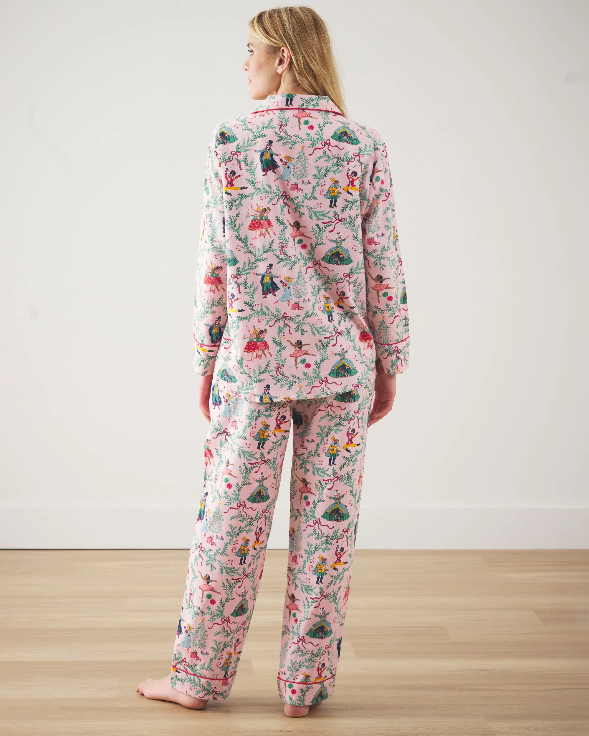 Nutcracker Dreams - Long PJ Set - Ballet Pink sold by Printfresh product image thumbnail 5