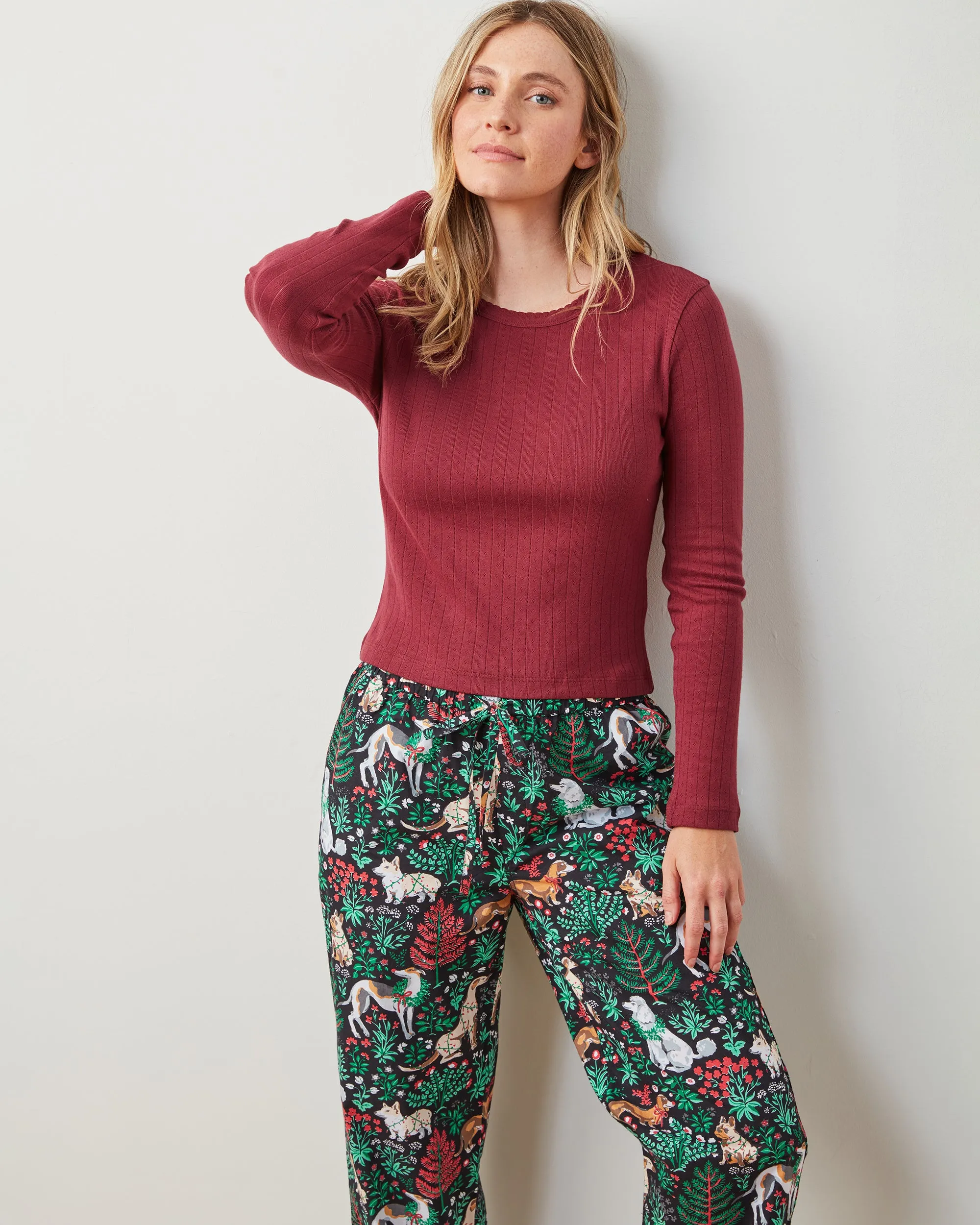 Happy Howlidays - PJ Pants - Ink sold by Printfresh product image thumbnail 4