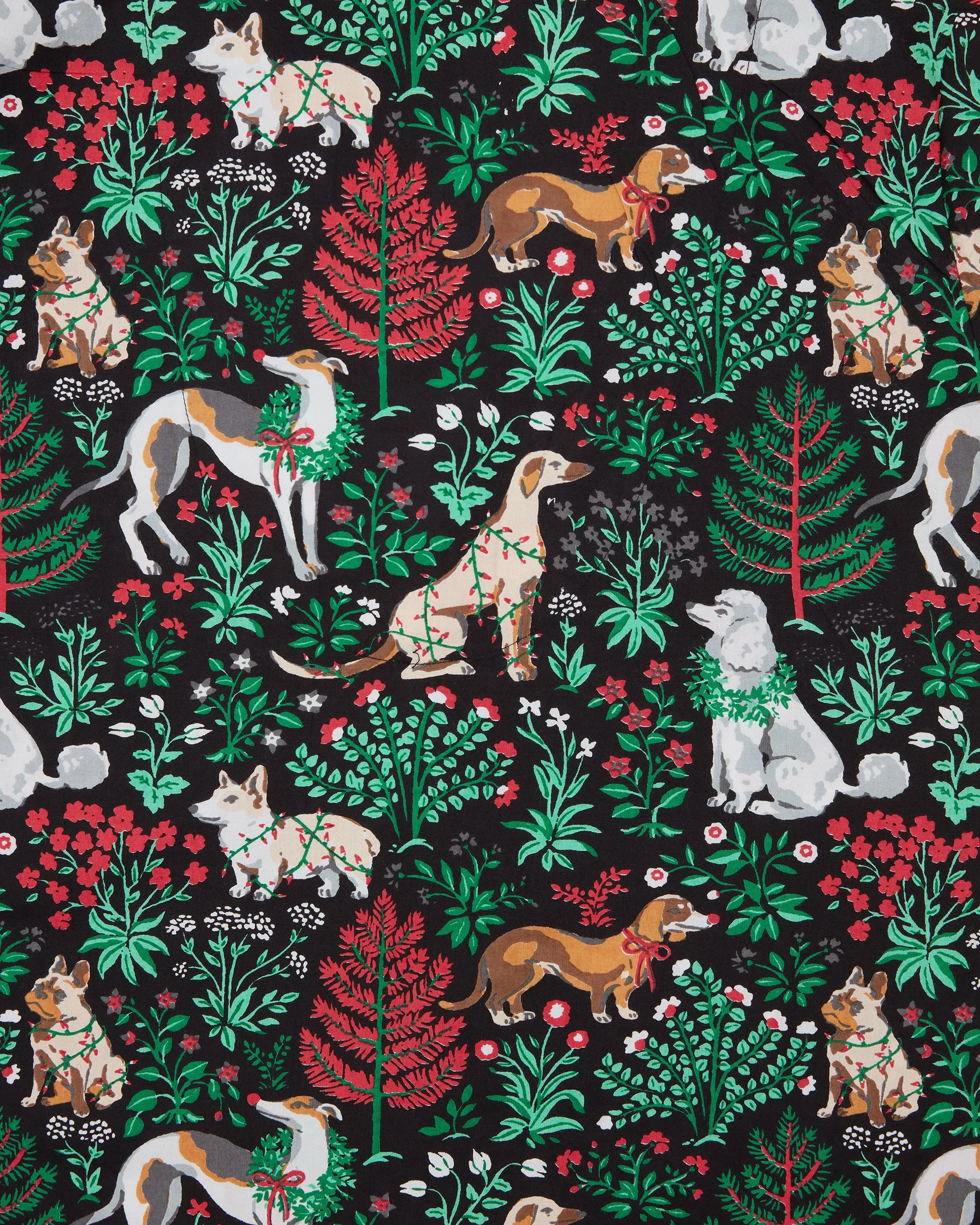 Happy Howlidays - Short PJ Set - Ink sold by Printfresh product image thumbnail 5