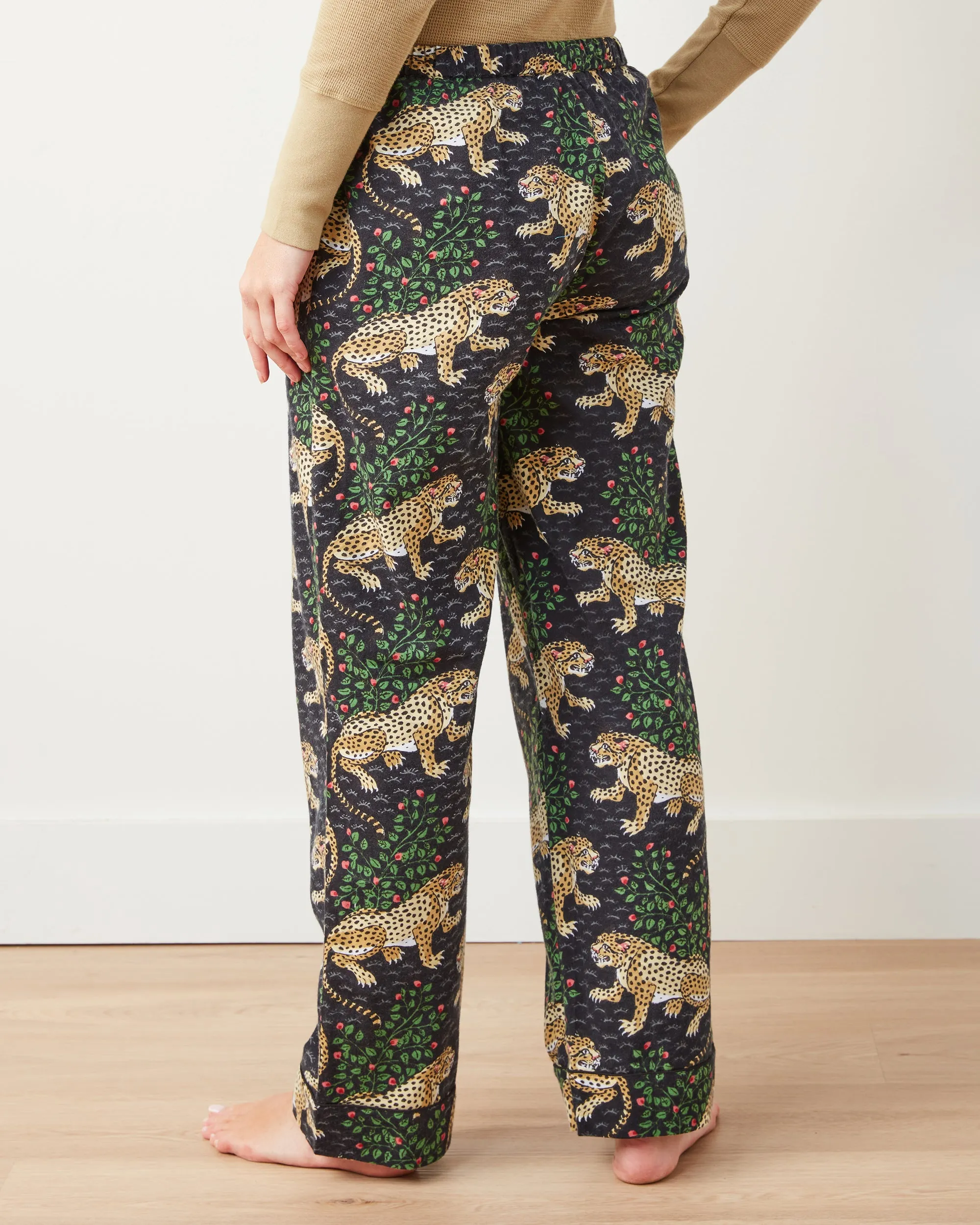 Bagheera - Tall Lightweight Flannel PJ Pant - Ink sold by Printfresh product image thumbnail 3