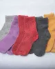 Dark Gray - Womens Cozy Wool Angora Socks - Comfortarians sold by Printfresh