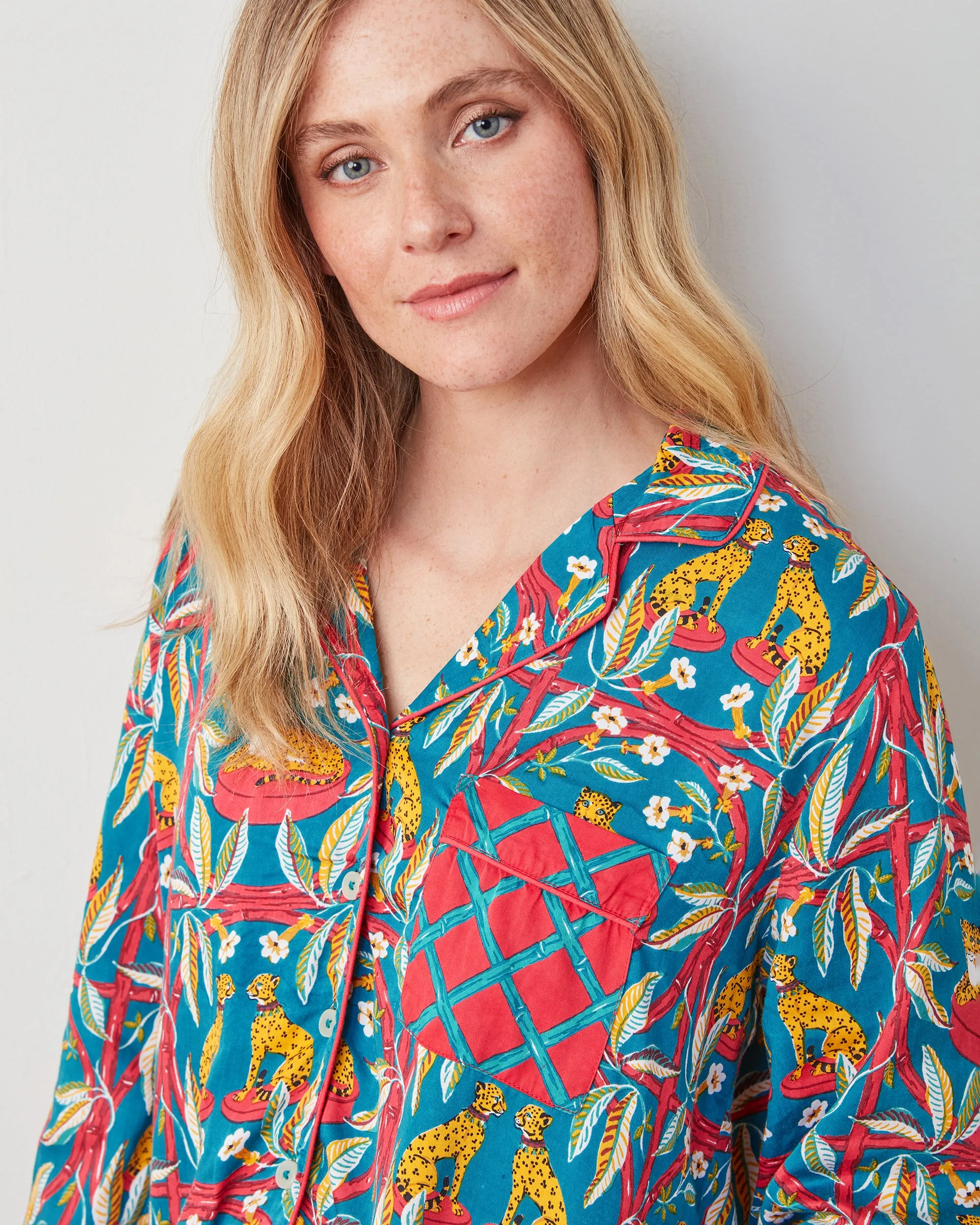 Royal Cheetah - Satin Rittenhouse Set - Ruby & Jade sold by Printfresh product image thumbnail 5