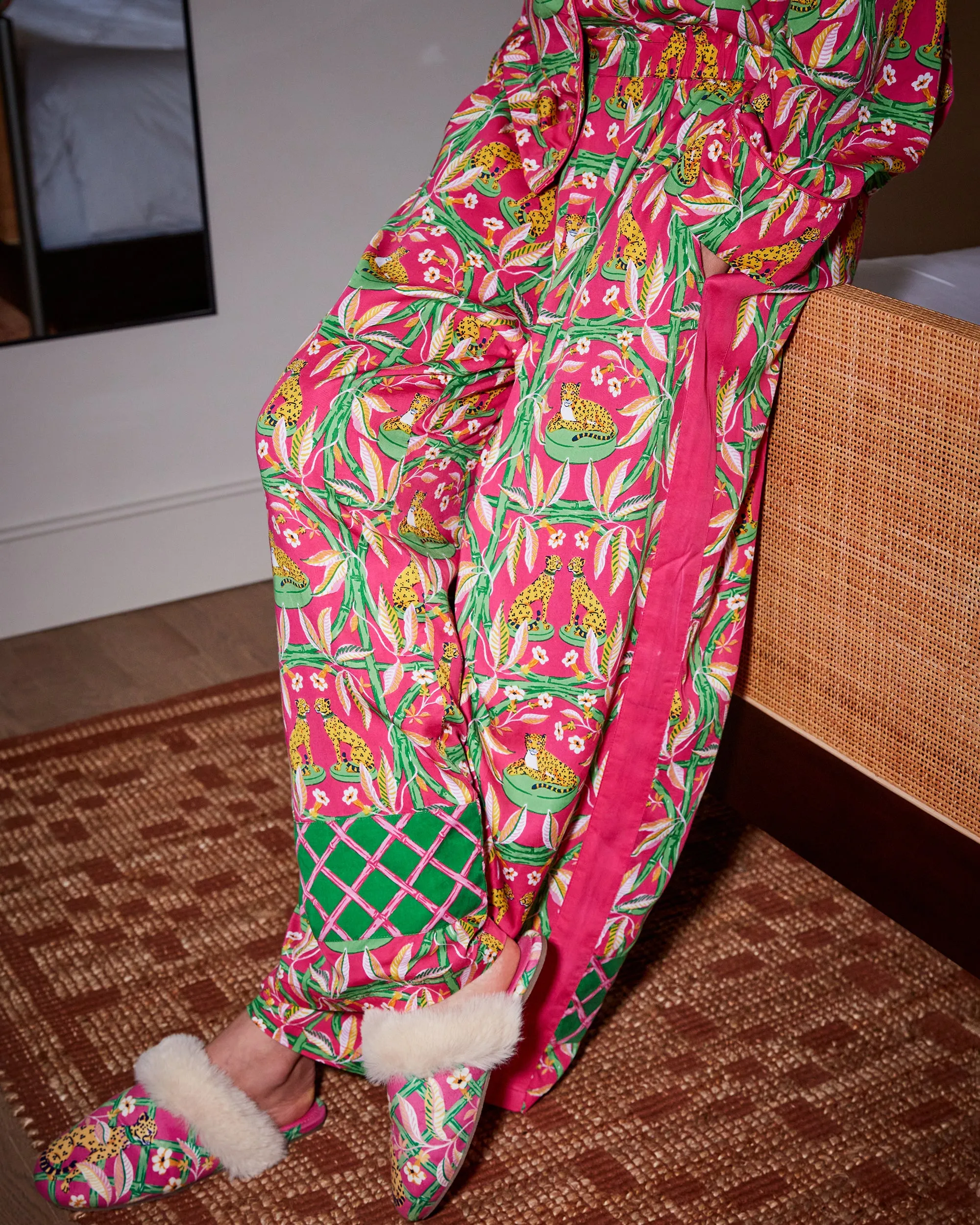 Royal Cheetah - Satin Rittenhouse Set - Pink Palace sold by Printfresh product image thumbnail 5