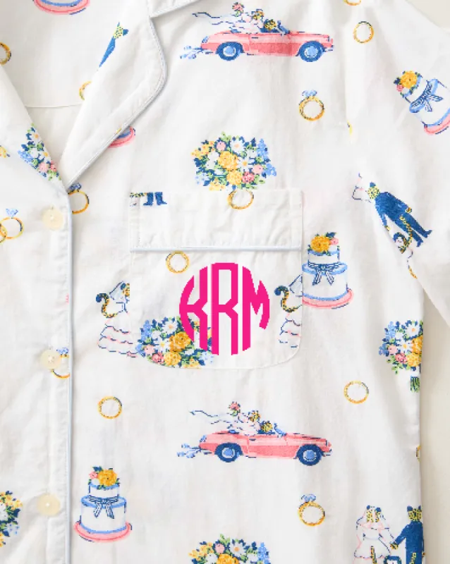 Happily Ever After - Short PJ Set - Cloud sold by Printfresh