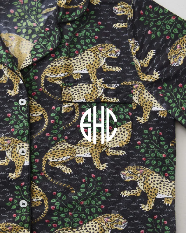 Bagheera - Long PJ Set - Ink sold by Printfresh