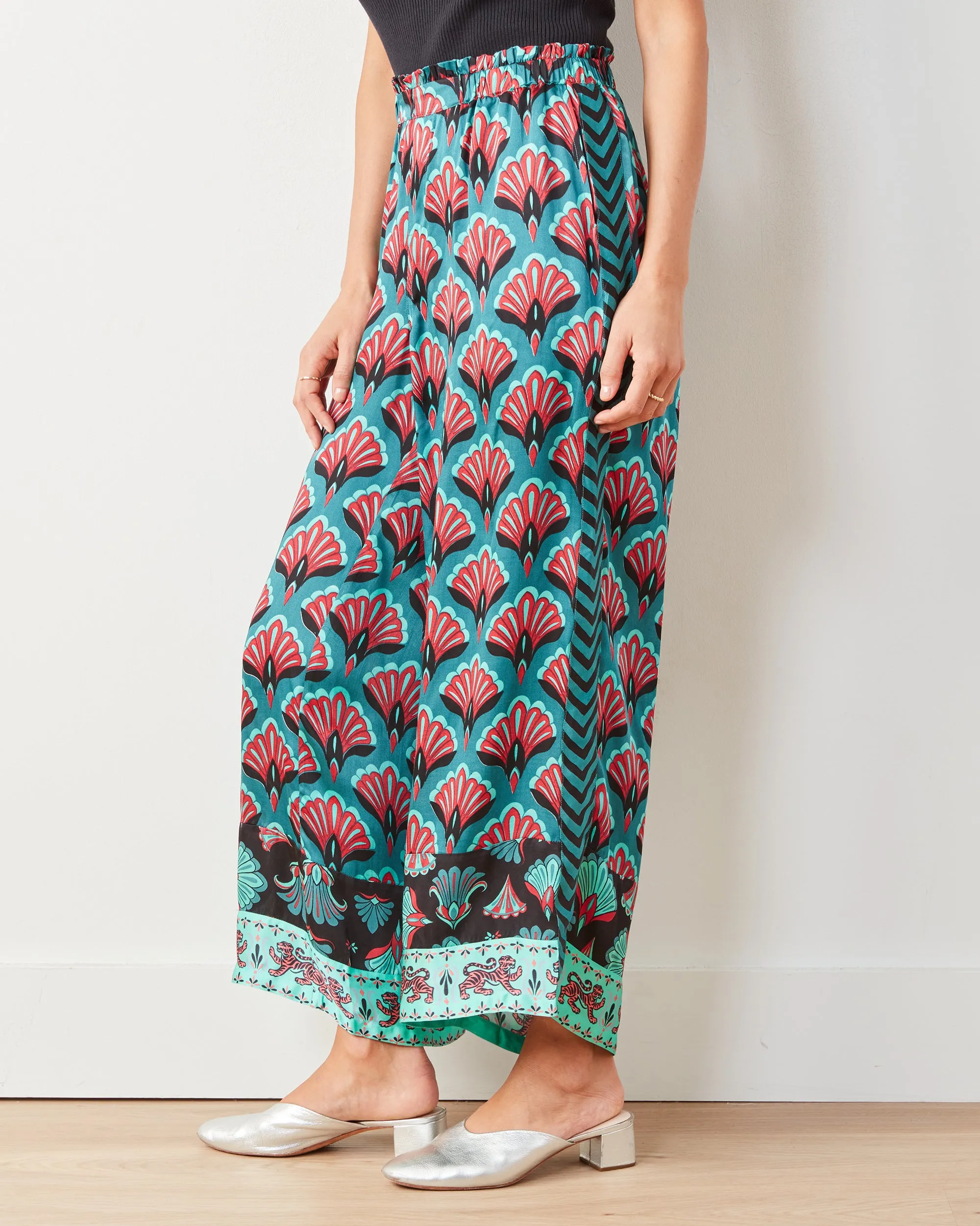 Cocktail Hour - Daylight Duster & Pants Set - Gatsby Green sold by Printfresh product image thumbnail 5