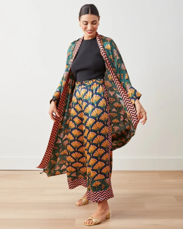 Cocktail Hour - Daylight Duster & Pants Set - Gemstone sold by Printfresh