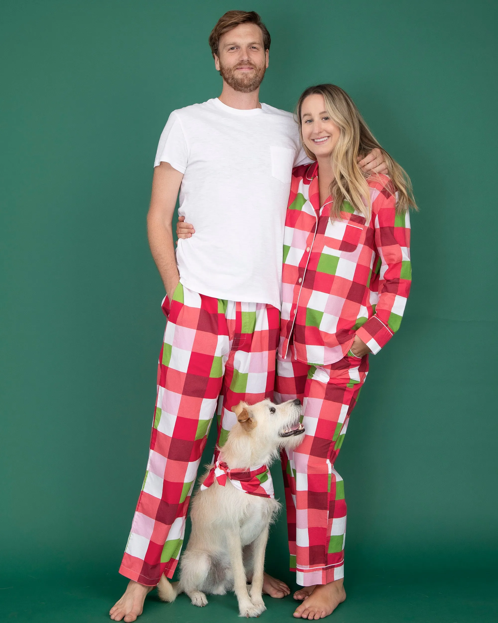 Buffalo Plaid - Petite Long Sleep Set - Mulled WIne sold by Printfresh product image thumbnail 5