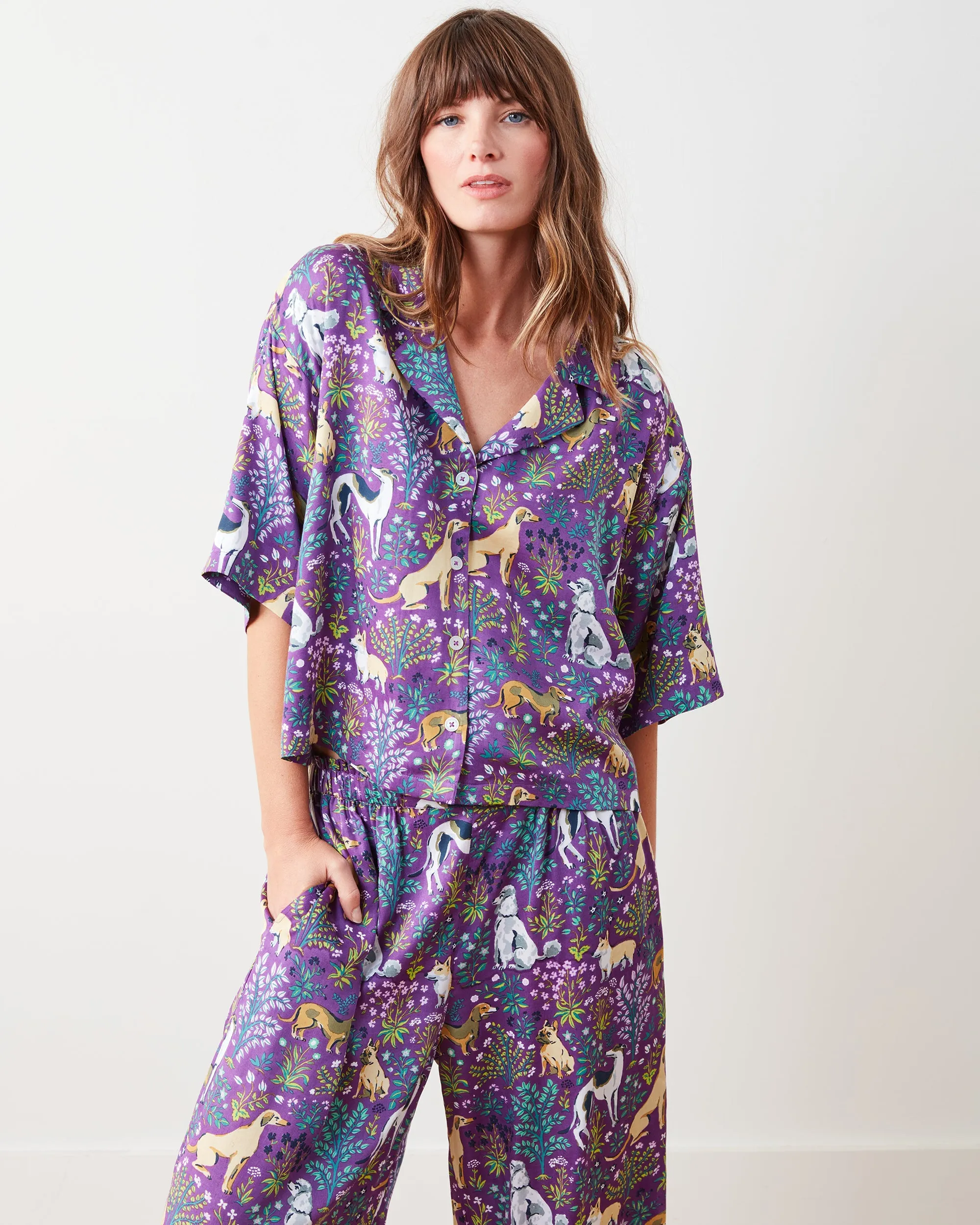 Must Love Dogs - Satin Wildest Dreams Set - Amethyst sold by Printfresh