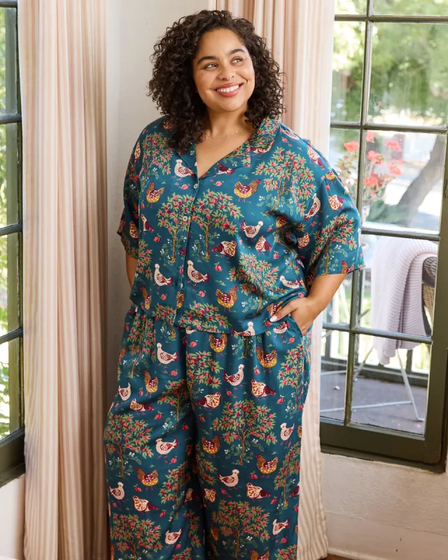 Hen House - Tall Satin Wildest Dream Set - Navy sold by Printfresh
