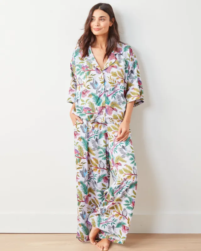 Wise Owls - Tall Satin Wildest Dream Set - Dusty Lilac sold by Printfresh