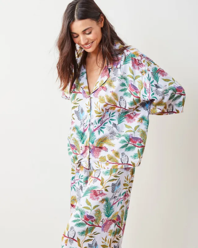 Wise Owls - Petite Satin Wildest Dream Set - Dusty Lilac sold by Printfresh