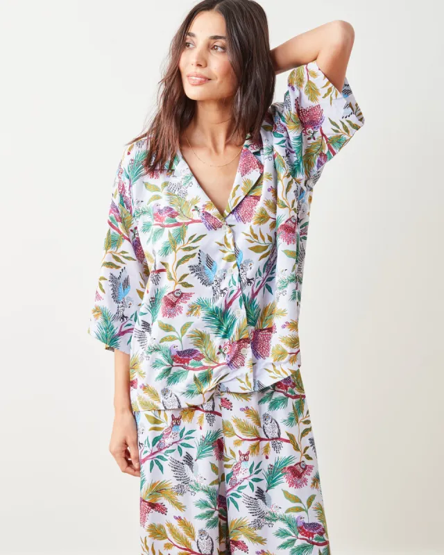 Wise Owls - Satin Wildest Dreams Set - Dusty Lilac sold by Printfresh