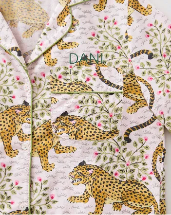 Bagheera - Long PJ Set - Blush sold by Printfresh
