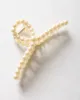 Oval - Pearl Hair Claw Clips - Josslyn by Wall to Wall sold by Printfresh