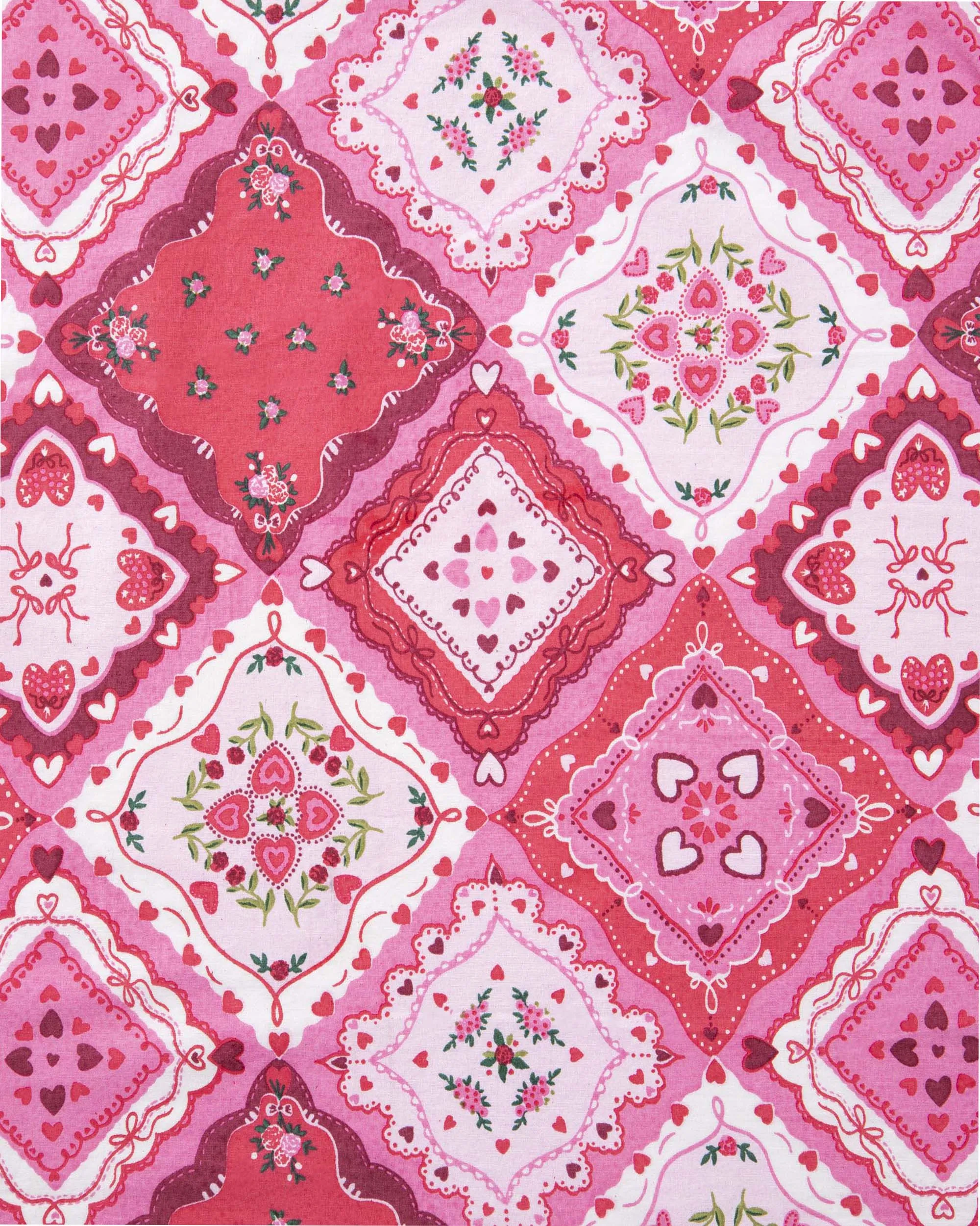 Vintage Valentine - Ruffle Shorts - Mailbox Pink sold by Printfresh product image thumbnail 5