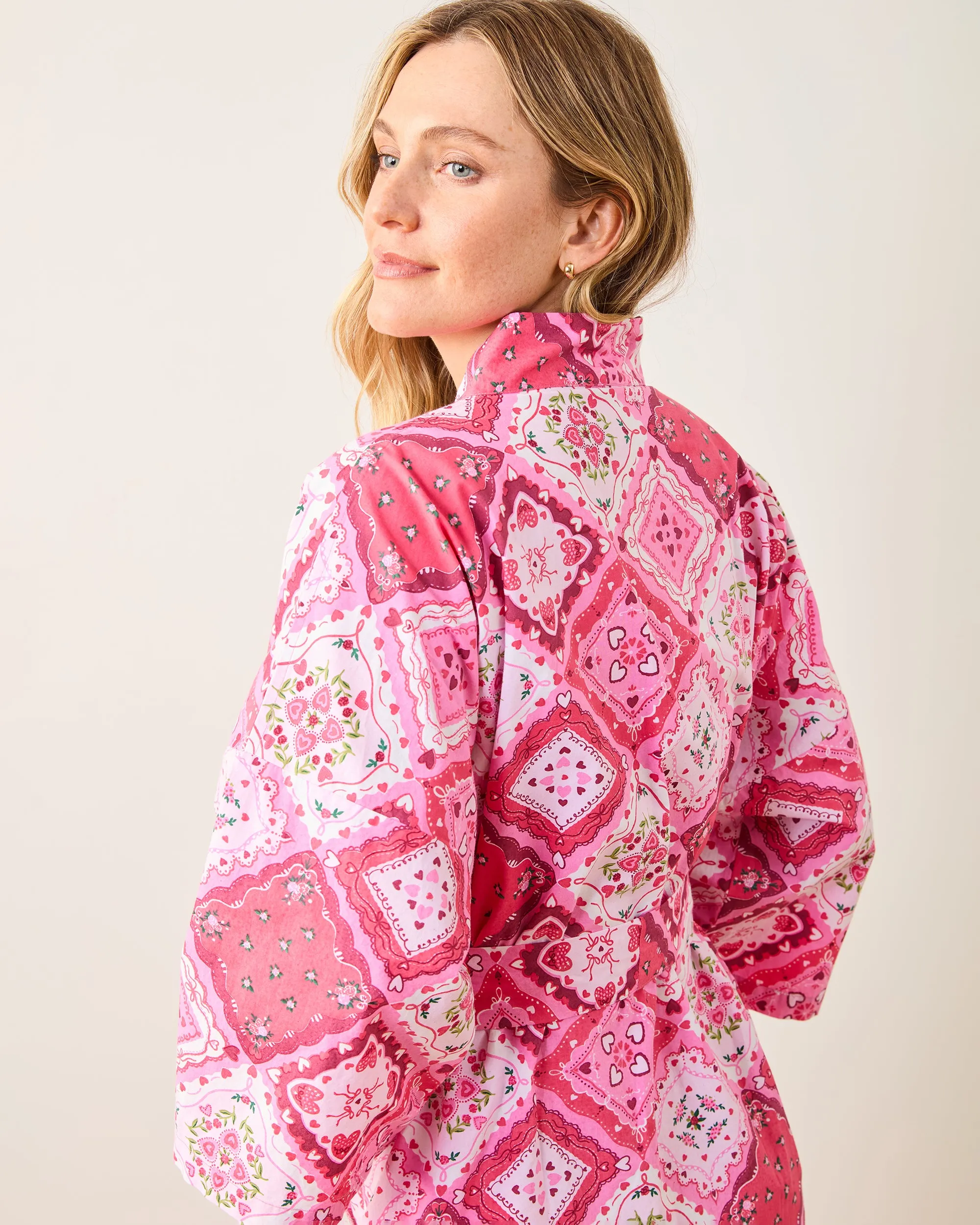 Vintage Valentine - Robe - Mailbox Pink sold by Printfresh product image thumbnail 3