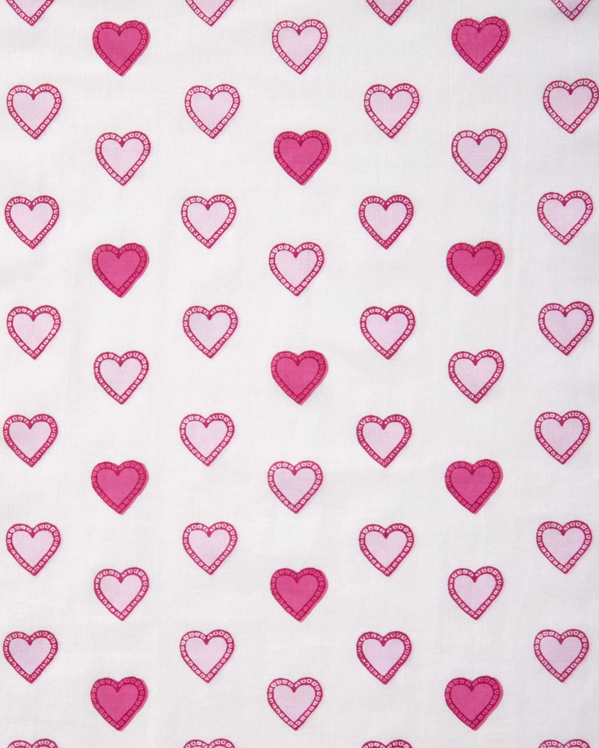 Candy Hearts & Vintage Valentine - Ruffle Shorts - Pale Pink/Mailbox Pink sold by Printfresh product image thumbnail 5