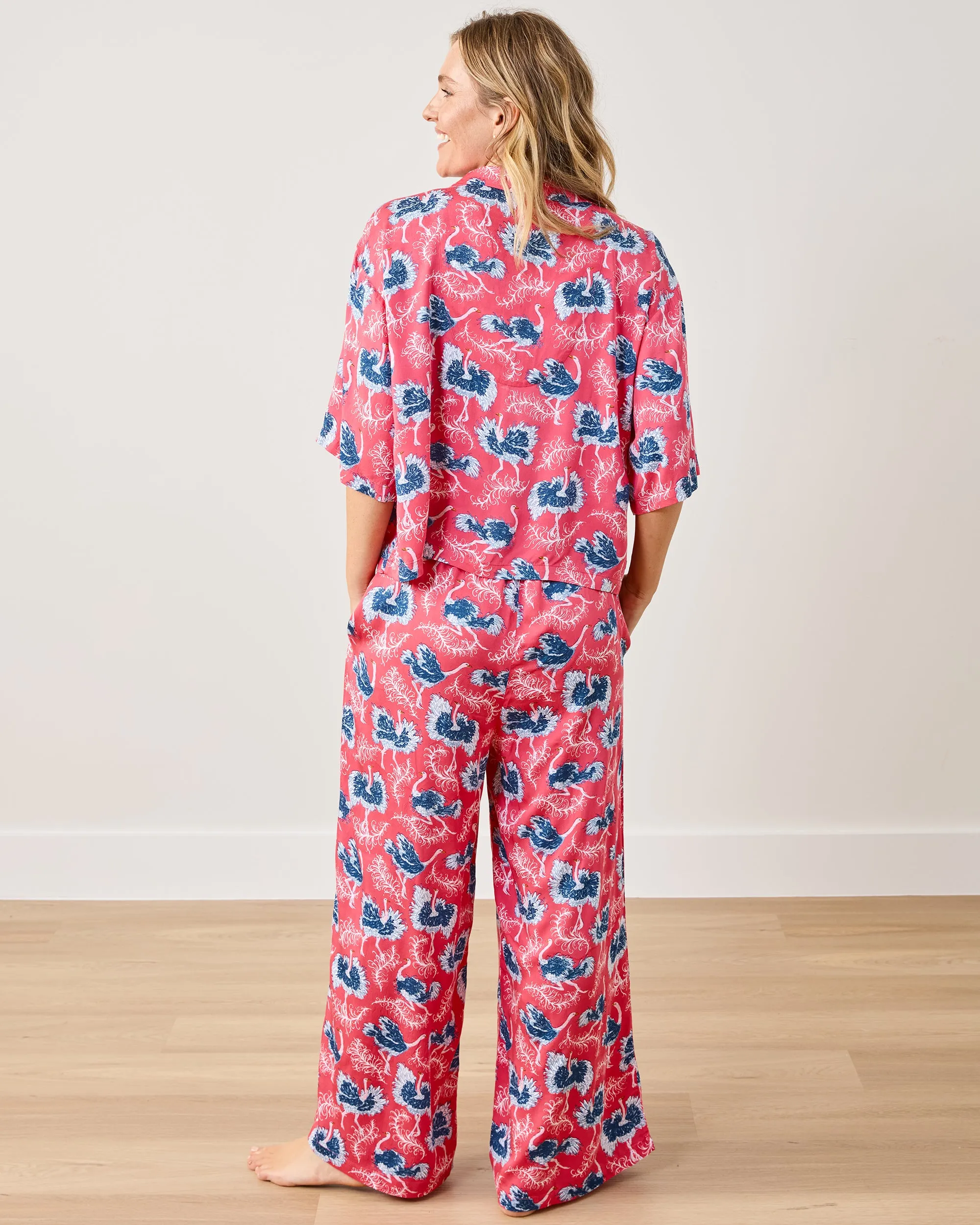 Ostrich Dance - Petite Eco Satin Wildest Dreams Set - Fancy Pink sold by Printfresh product image thumbnail 5