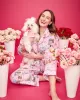 Parisian Poodles - Long PJ Set - Paris Pink sold by Printfresh