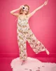 Bagheera - Satin Jaipur Jumpsuit - Blush sold by Printfresh