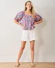 Gardenscape - Gilmore Blouse - Pink Palace sold by Printfresh