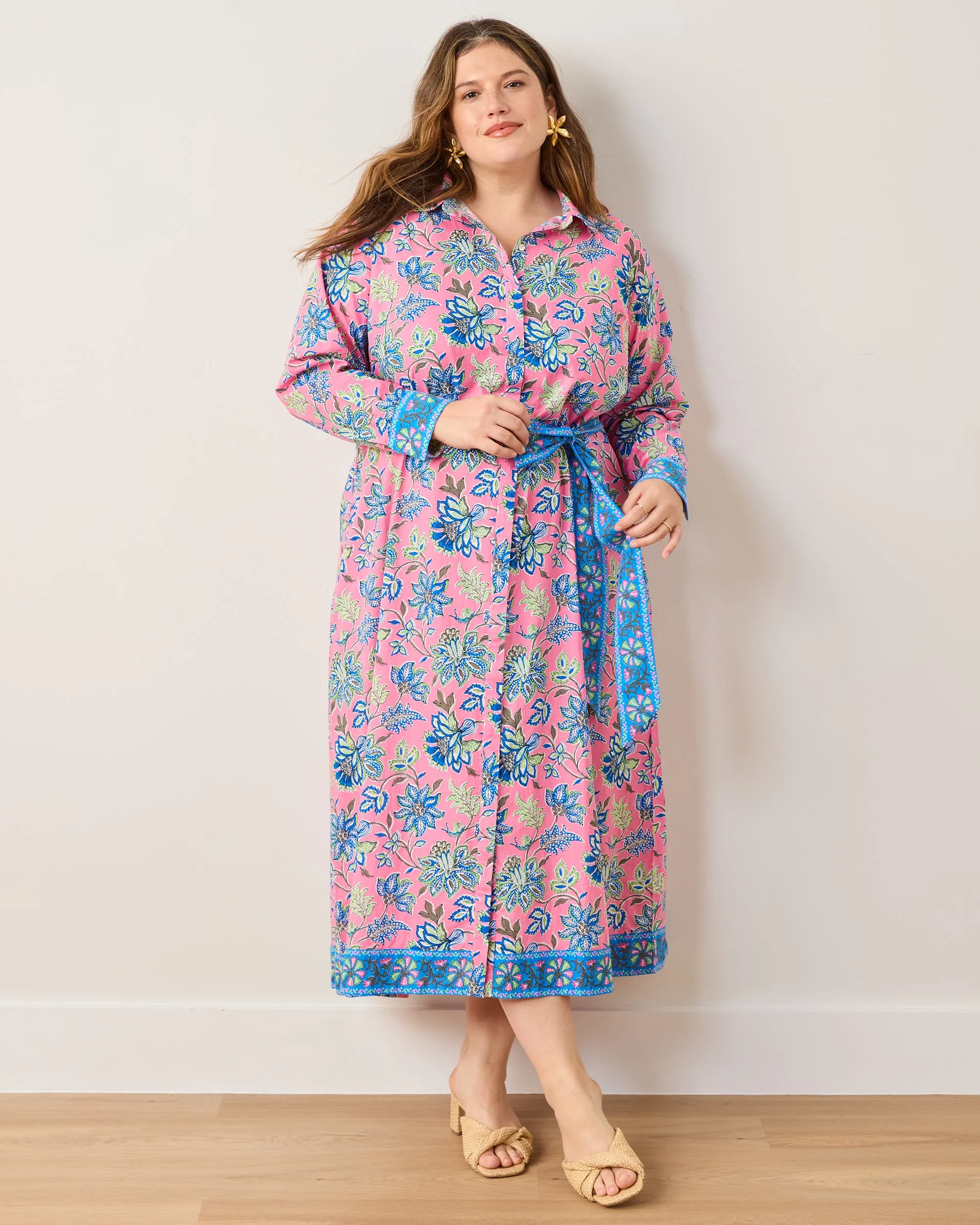 Gardenscape - Monaco Dress - Pink Palace sold by Printfresh product image thumbnail 2