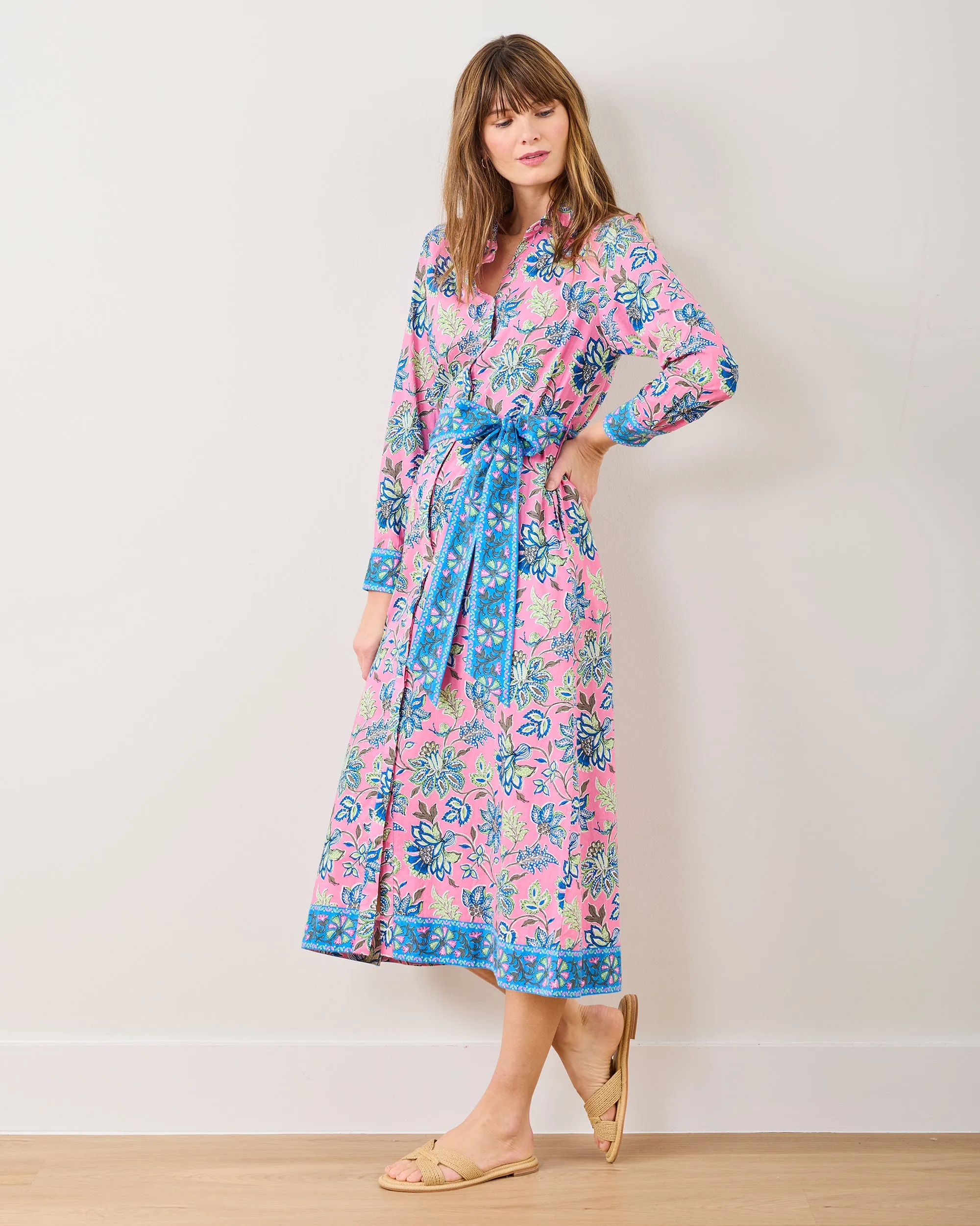 Gardenscape - Monaco Dress - Pink Palace sold by Printfresh product image thumbnail 5
