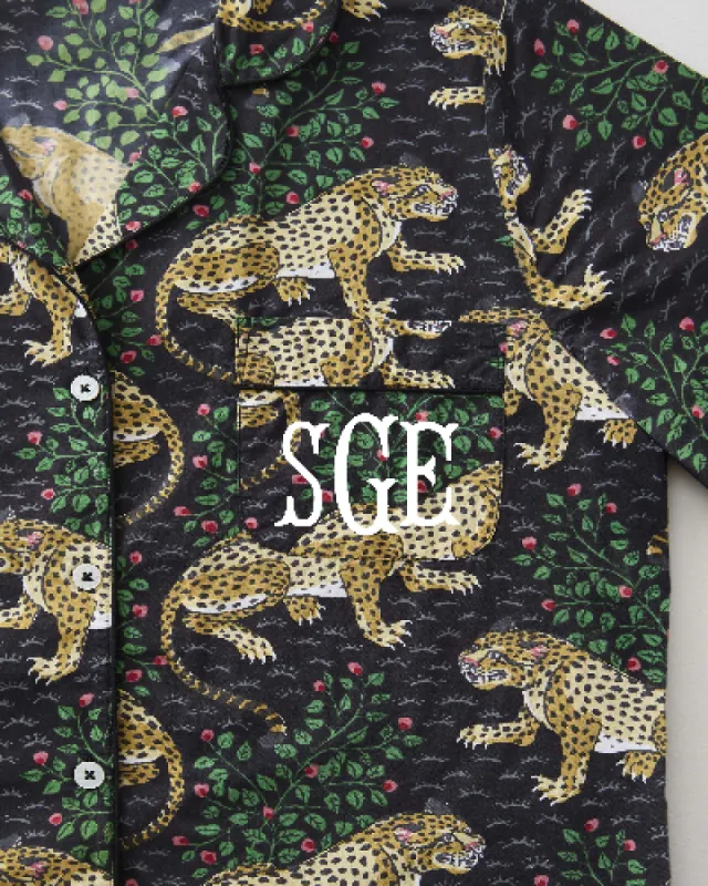 Bagheera - Short PJ Set - Ink sold by Printfresh