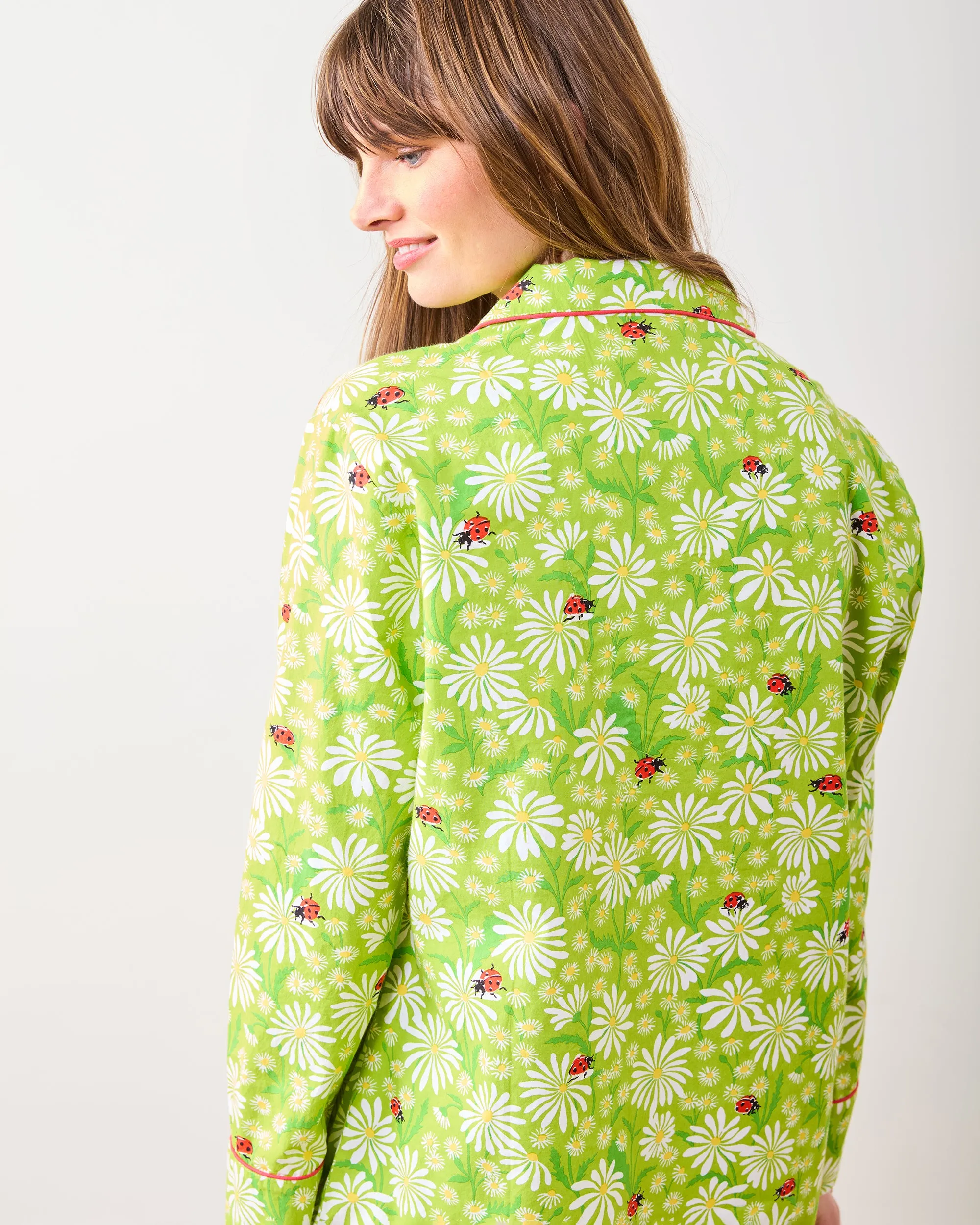 Lucky Daisy - Long PJ Set - Lime Twist sold by Printfresh product image thumbnail 3