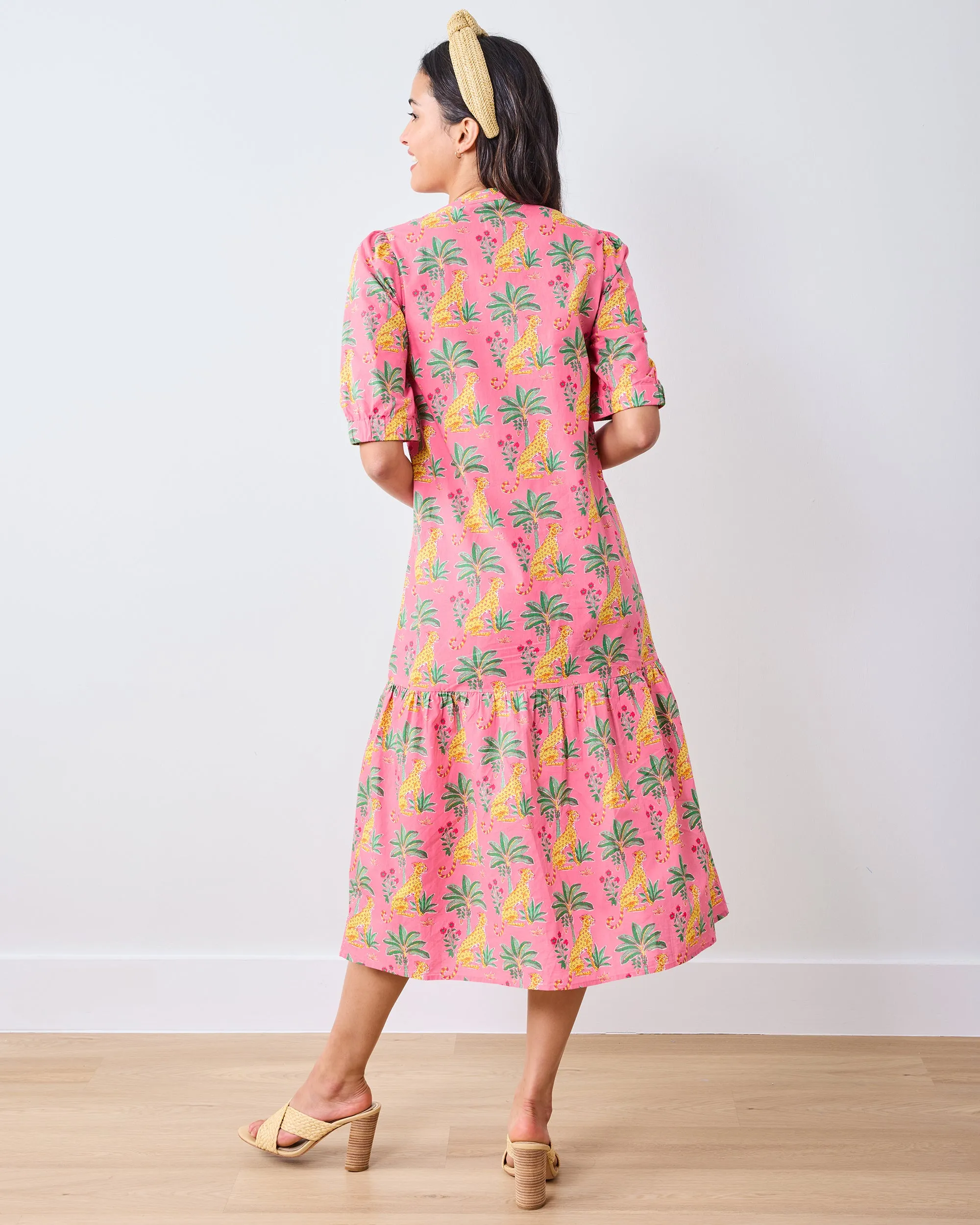 Leopard Mirage - Brunch Dress - Pink Palace sold by Printfresh product image thumbnail 3