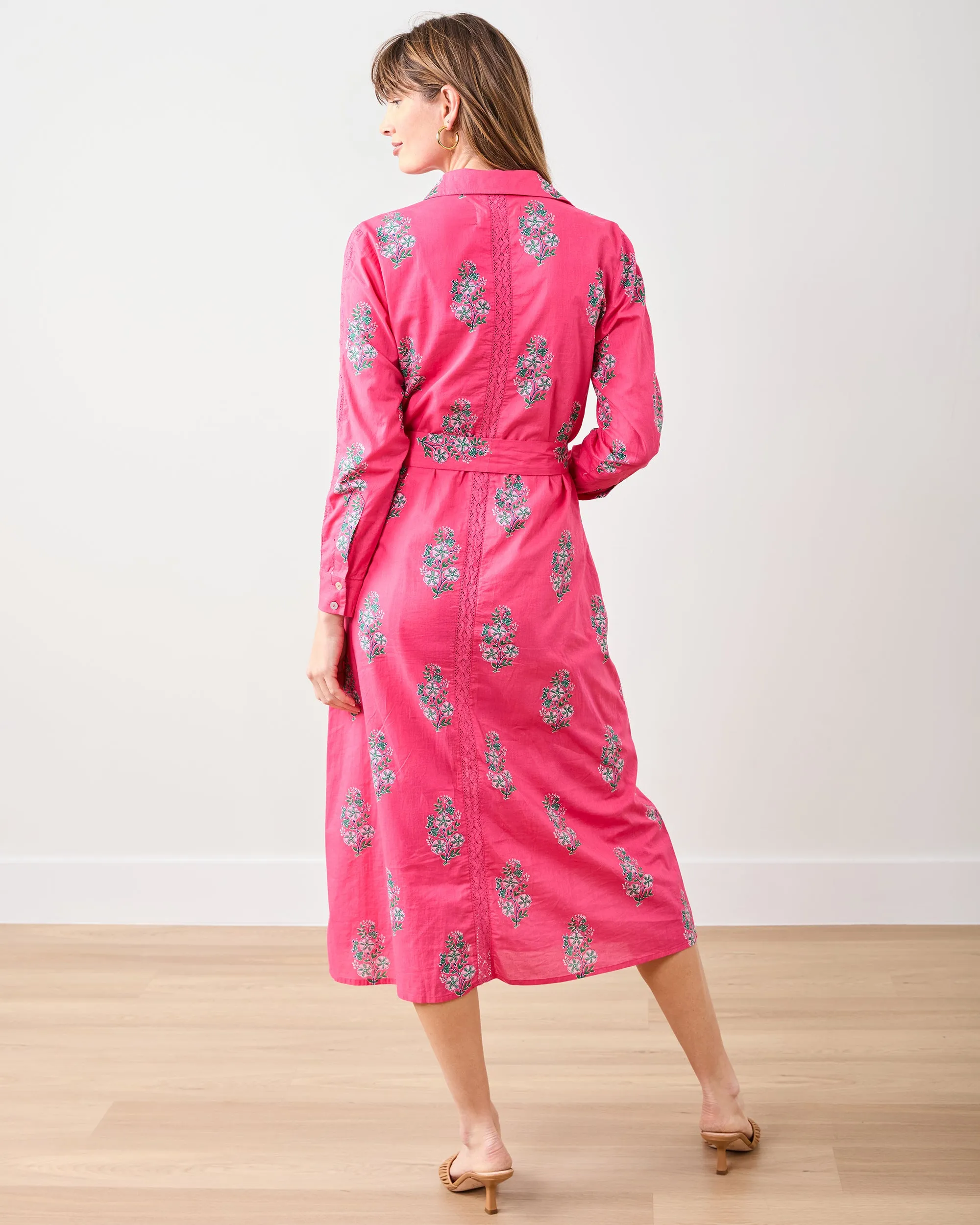 Bouquet Blossoms - Meredith Dress - Hot Pink sold by Printfresh product image thumbnail 4