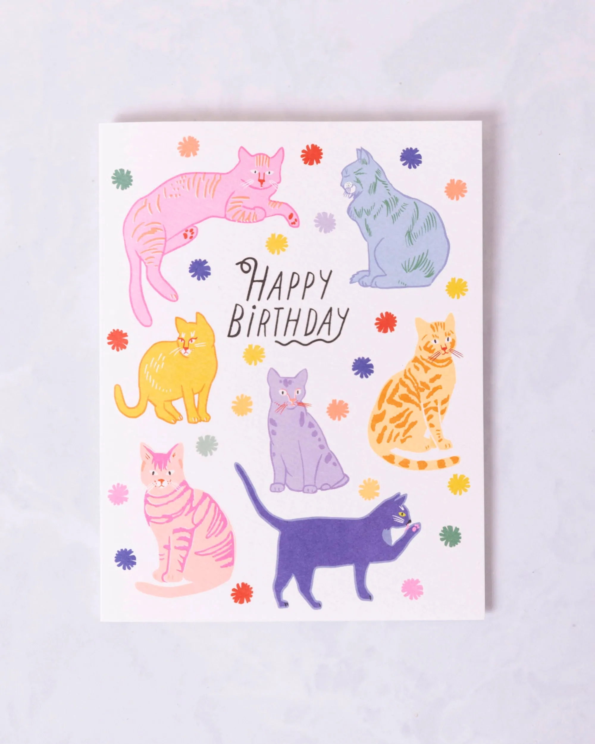 Birthday Cats - Birthday Card - Hartland Cards sold by Printfresh product image thumbnail 4