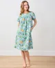Must Love Cats - Retro Dreams Nightgown - Cornflower sold by Printfresh