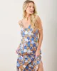 Fancy Cat - Eco Satin Chic To Sleep Nightie - Tobacco sold by Printfresh
