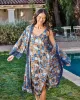 Fancy Cat - Eco Satin Chic To Sleep Nightie - Tobacco sold by Printfresh