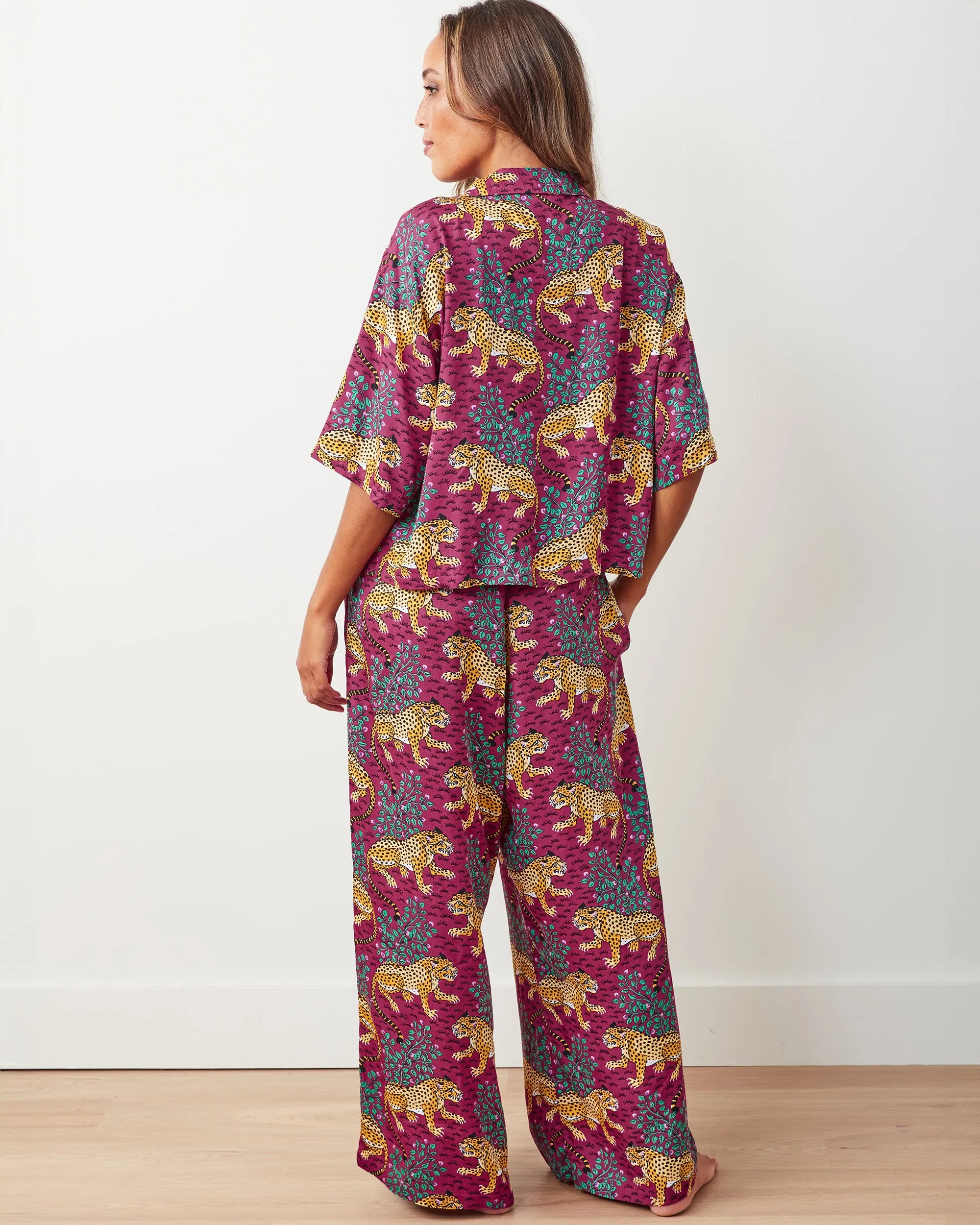 Bagheera - Tall Eco Satin Wildest Dreams Set - Wine sold by Printfresh product image thumbnail 3