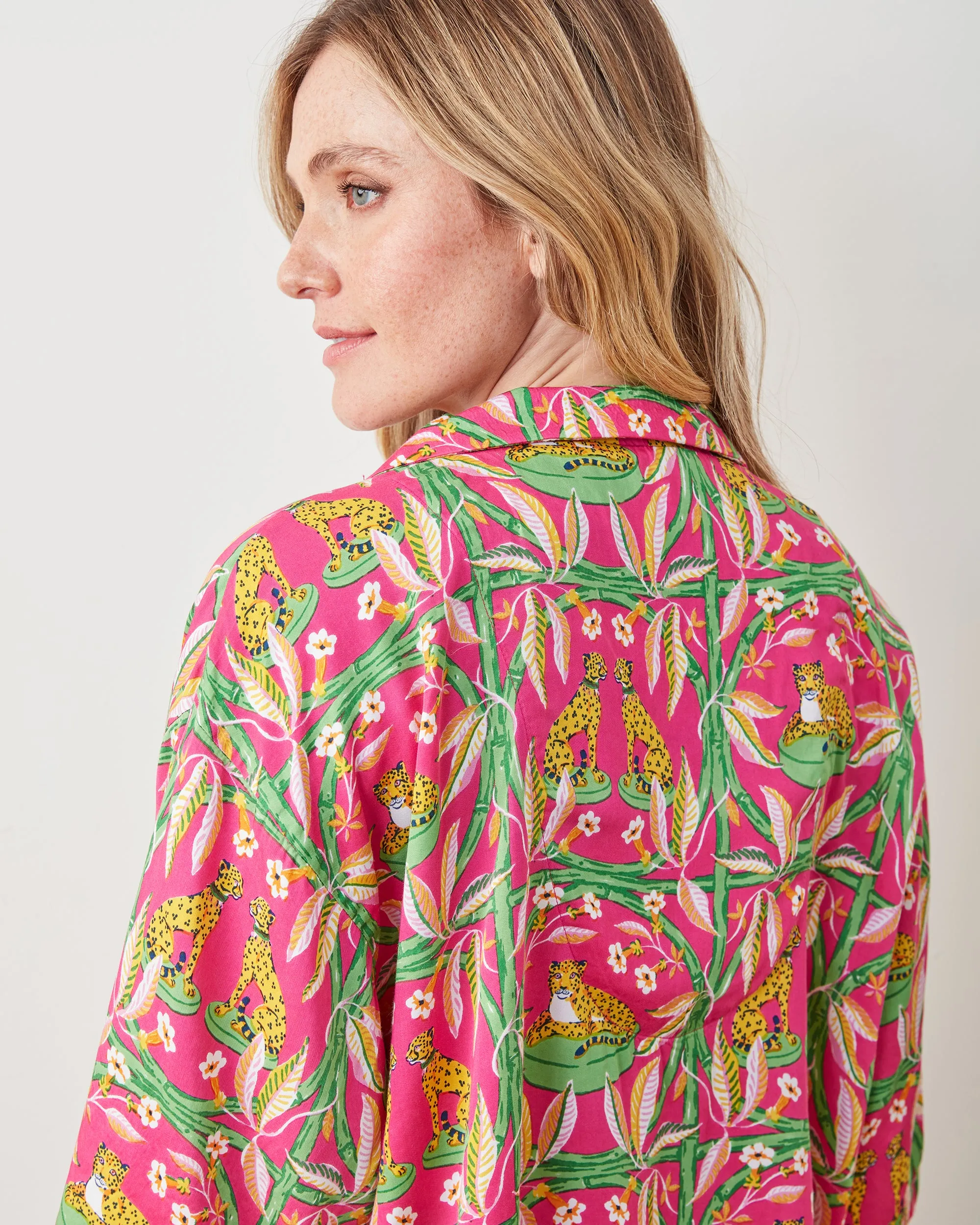 Royal Cheetah - Eco Satin Sweet Dreams Set - Pink Palace sold by Printfresh product image thumbnail 4