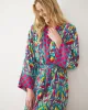 Royal Cheetah - Eco Satin Robe - Ruby & Jade sold by Printfresh