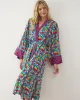 Royal Cheetah - Eco Satin Robe - Ruby & Jade sold by Printfresh