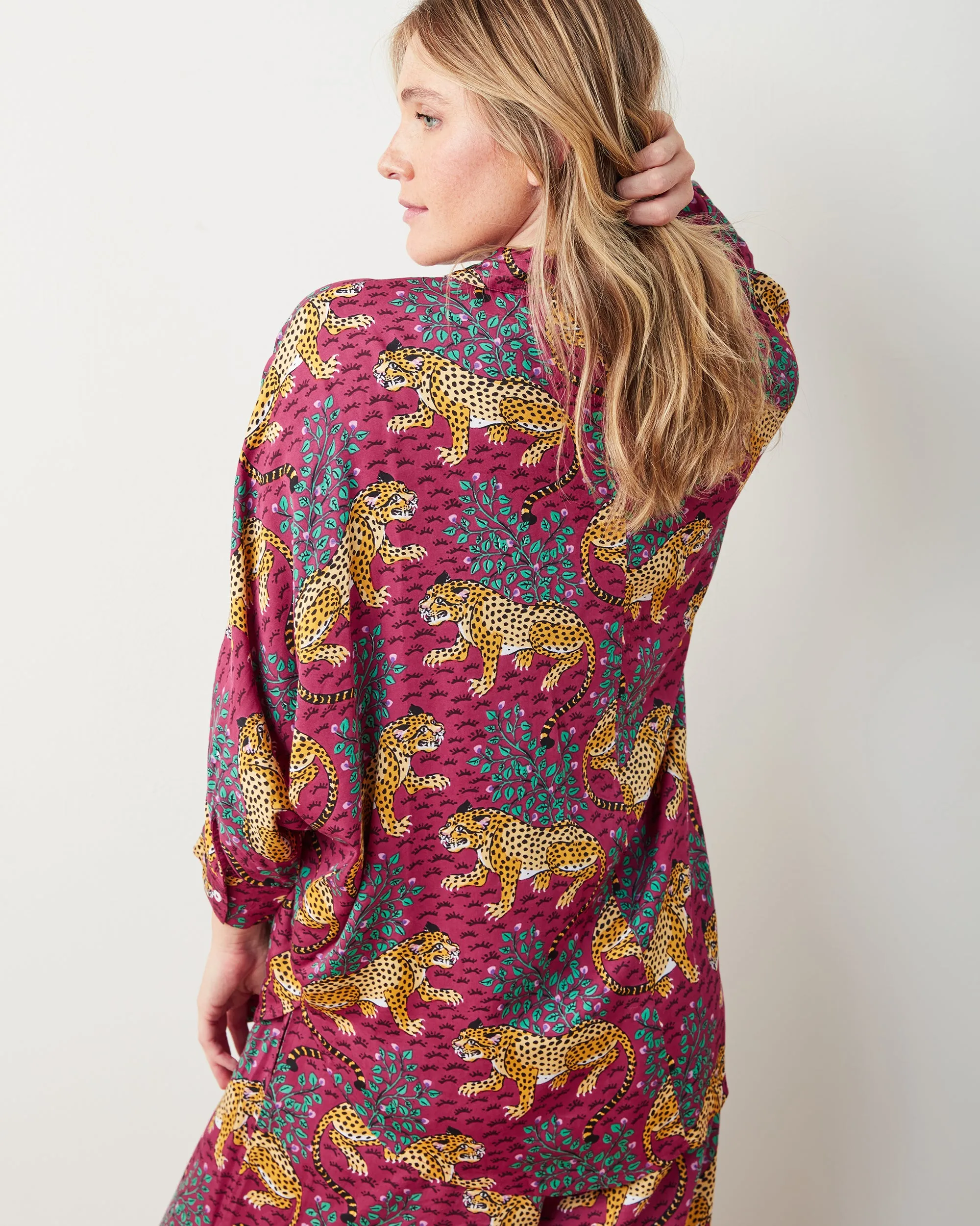 Bagheera - Eco Satin Stevie Set - Wine sold by Printfresh product image thumbnail 4